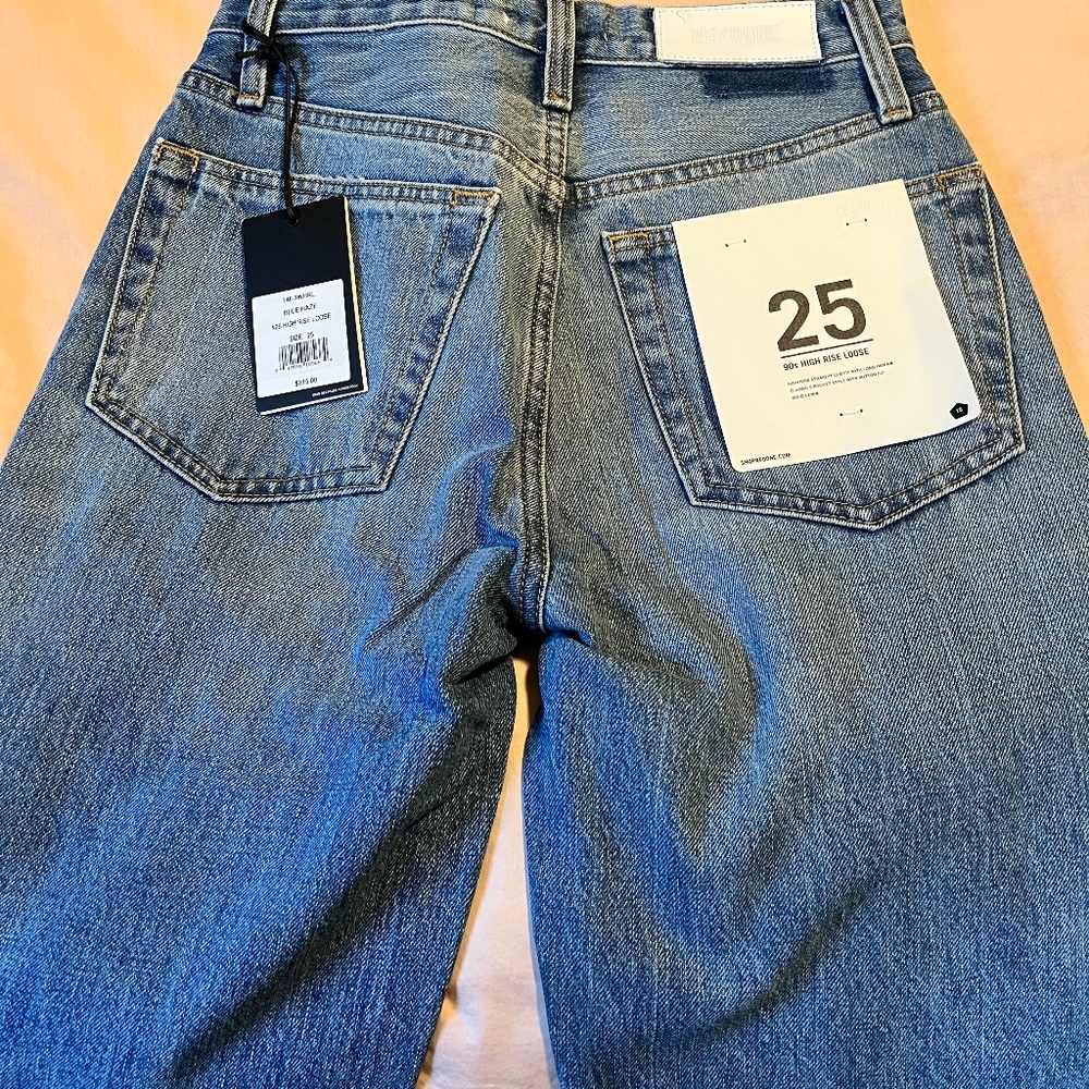Re/done 90’s loose in blue haze